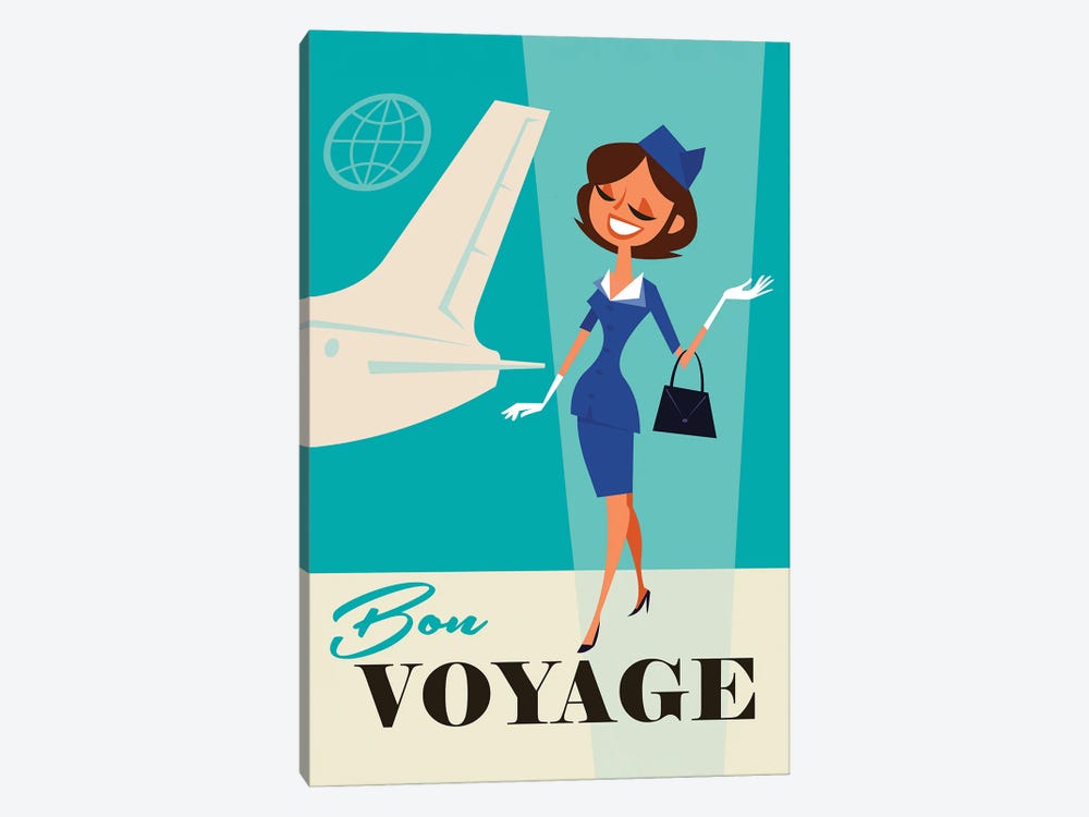 Bon Voyage by Gary Godel 1-piece Art Print