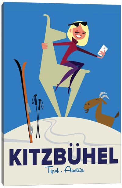 Kitzbuhel Canvas Art Print - Gary Godel