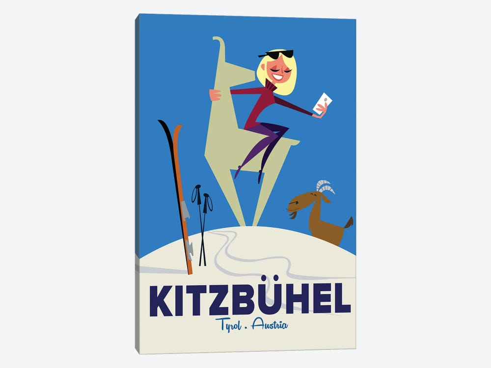 Kitzbuhel by Gary Godel 1-piece Canvas Wall Art