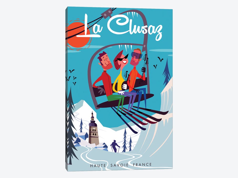 La Clusaz by Gary Godel 1-piece Art Print