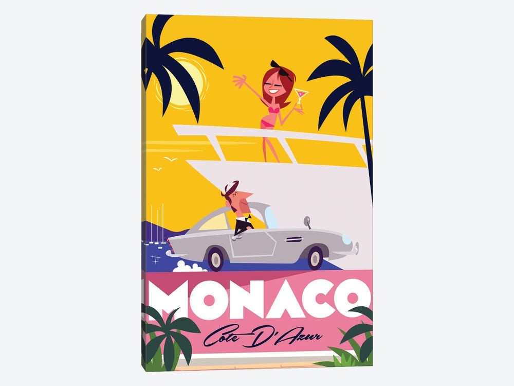 Monaco by Gary Godel 1-piece Art Print