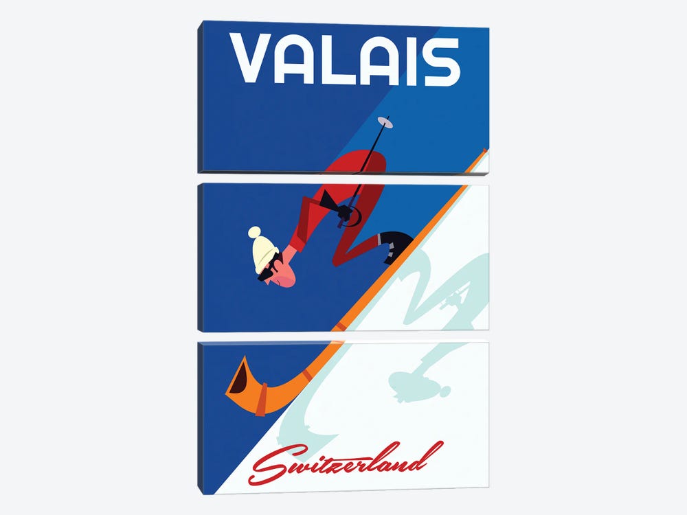 Valais Switzerland by Gary Godel 3-piece Art Print