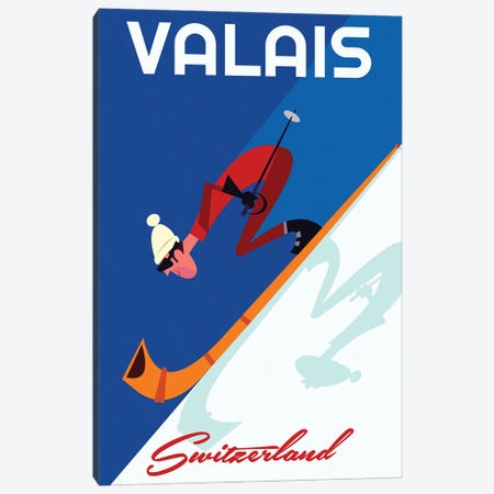 Valais Switzerland Canvas Print #GGD63} by Gary Godel Canvas Art