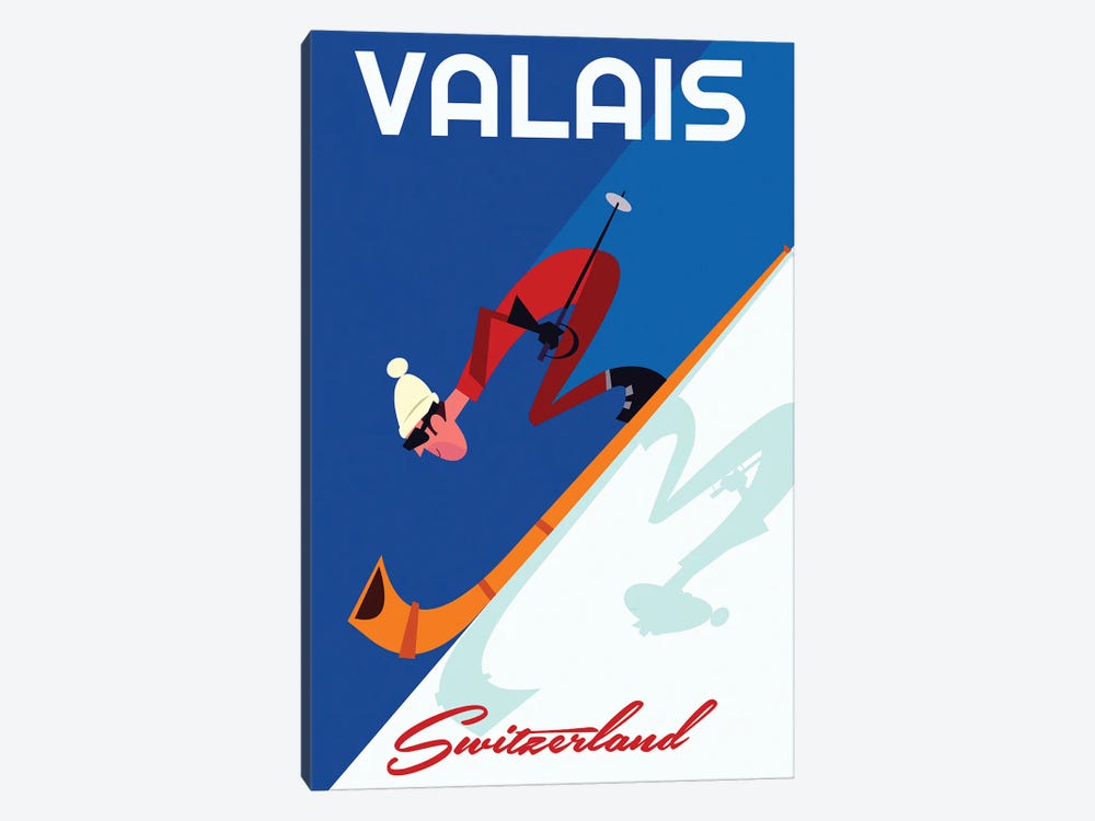 Valais Switzerland by Gary Godel 1-piece Canvas Art Print