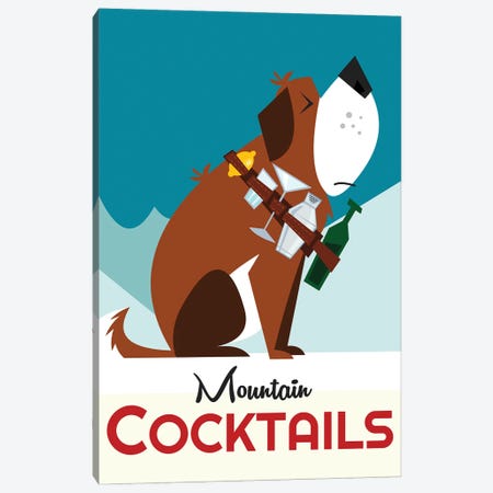 Mountain Cocktails Canvas Print #GGD68} by Gary Godel Canvas Artwork