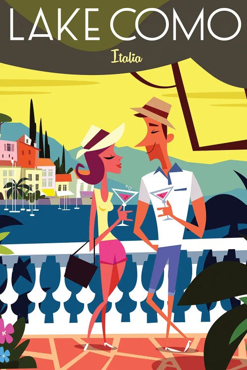 Lake Como by Gary Godel wall art