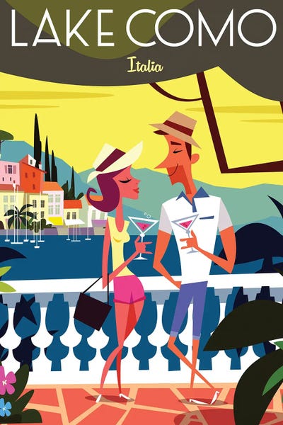 Lakes: Lake Como by Gary Godel