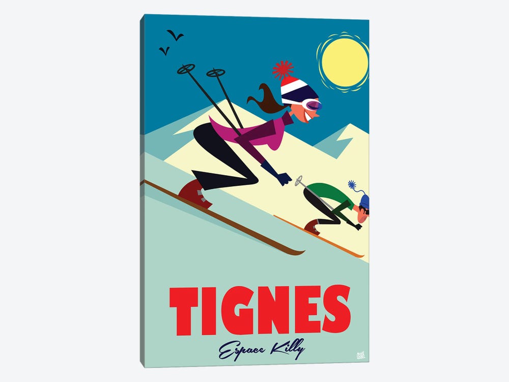 Tignes Espace Killy by Gary Godel 1-piece Art Print