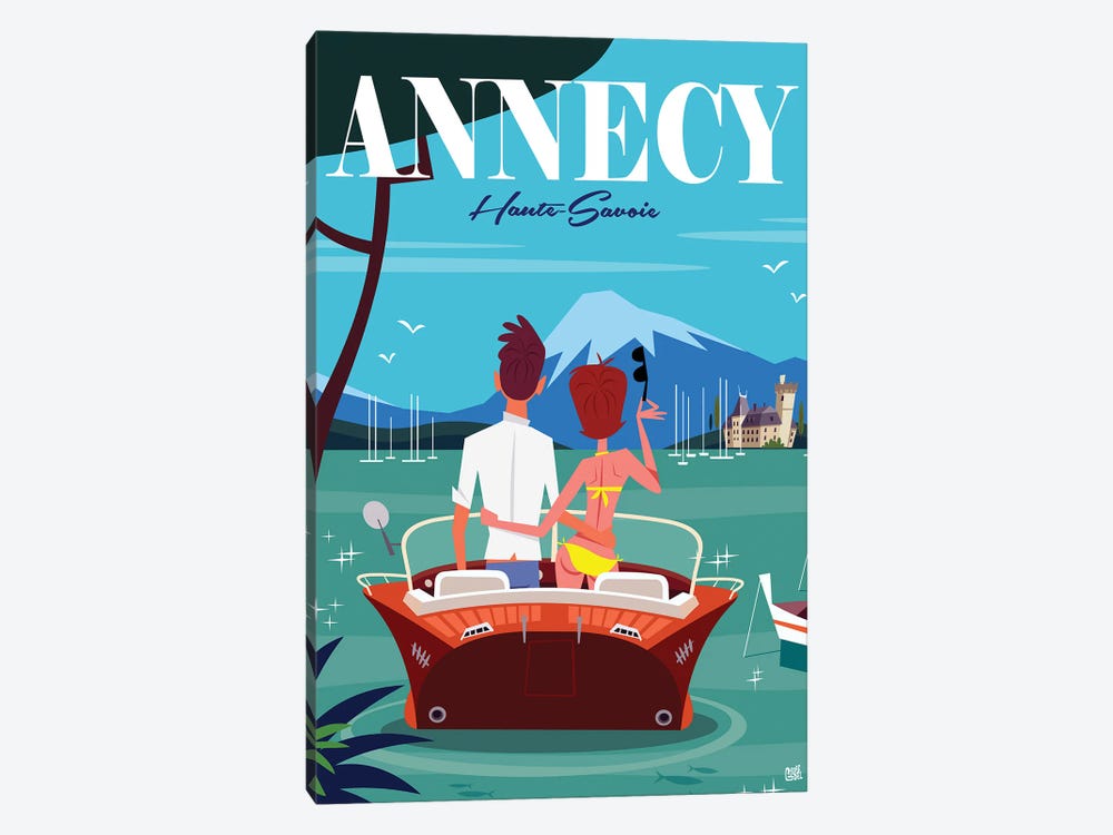 Annecy Haute Savoie by Gary Godel 1-piece Canvas Print