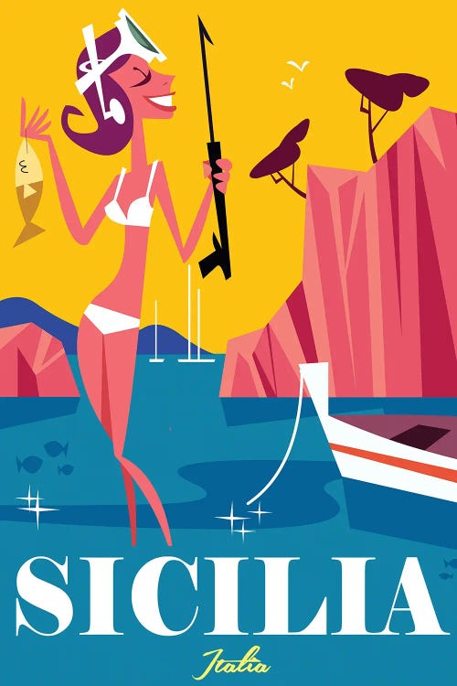 Sicilia by Gary Godel wall art