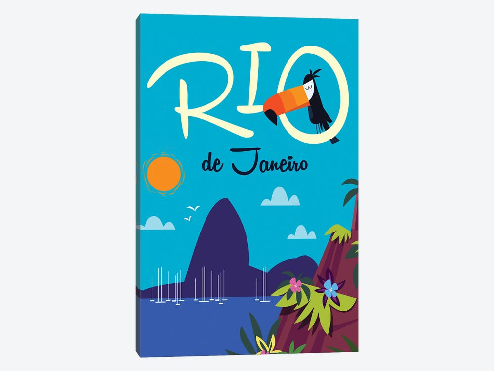 Rio De Janeiro by Gary Godel 1-piece Art Print