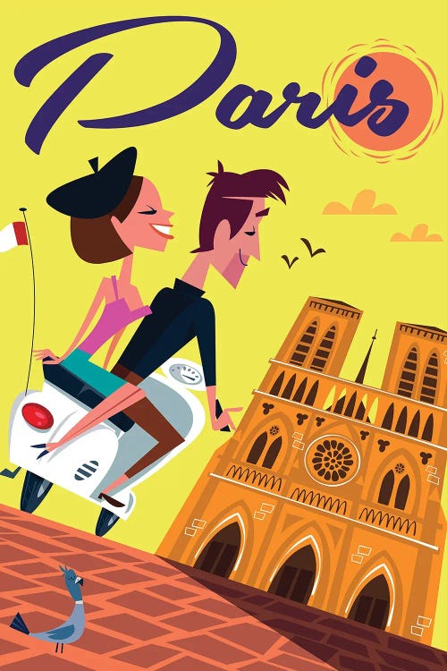 Paris Notre Dame by Gary Godel wall art