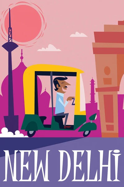 Delhi: New Delhi by Gary Godel