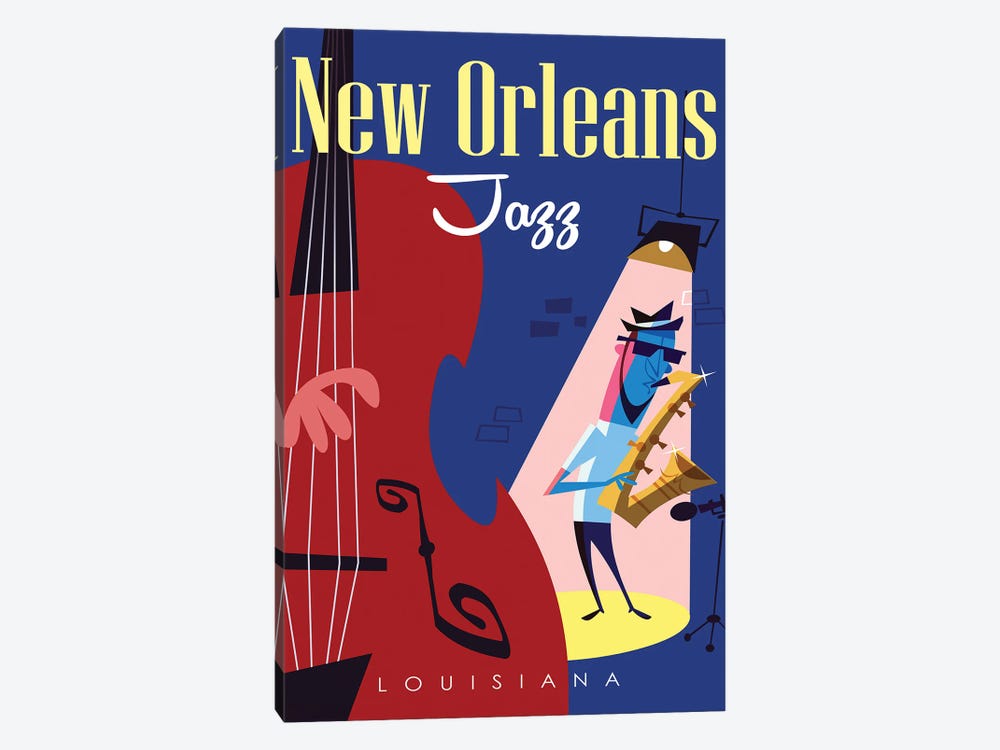New Orleans by Gary Godel 1-piece Canvas Print
