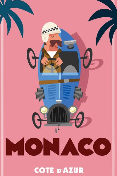 Auto Racing: Monaco Vintage Racer by Gary Godel