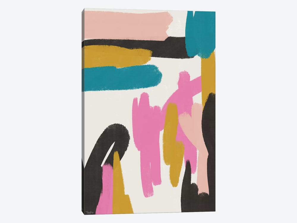 Pink Abstract I by Gigi Louise 1-piece Art Print