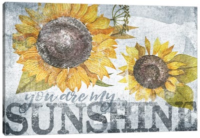 Sunshine Sunflower Canvas Art Print