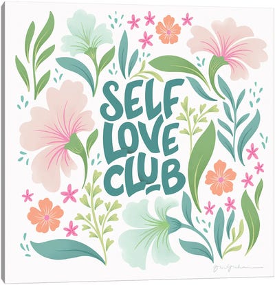 Self Love Club II Canvas Art Print