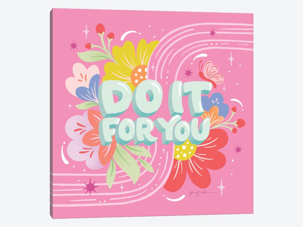 Do It For You I by Gia Graham 1-piece Canvas Print