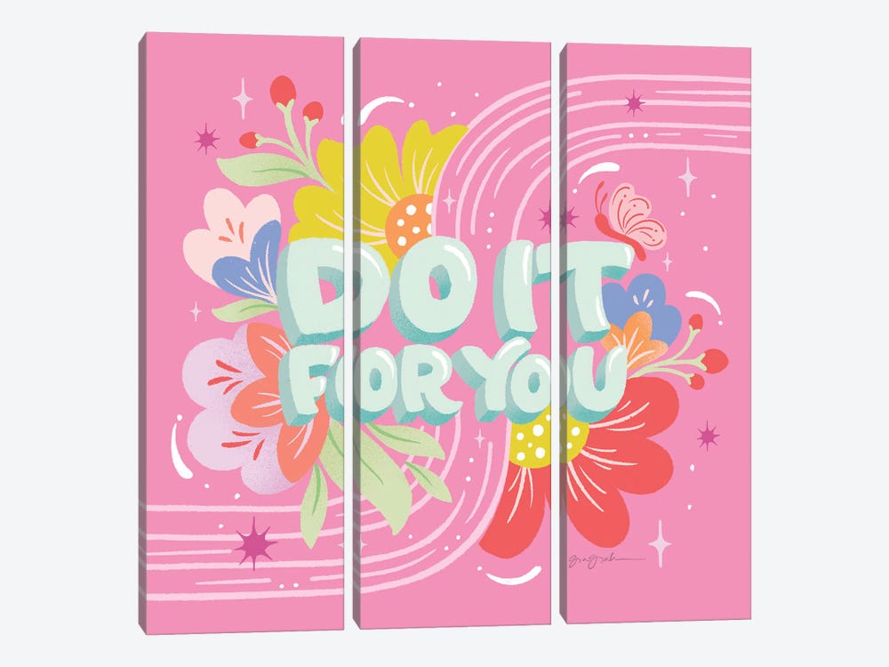 Do It For You I by Gia Graham 3-piece Art Print