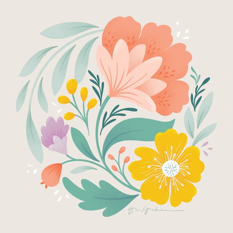 Floral Study I