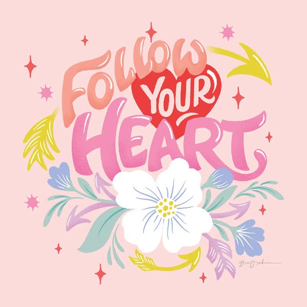 Arrows: Follow Your Heart I by Gia Graham