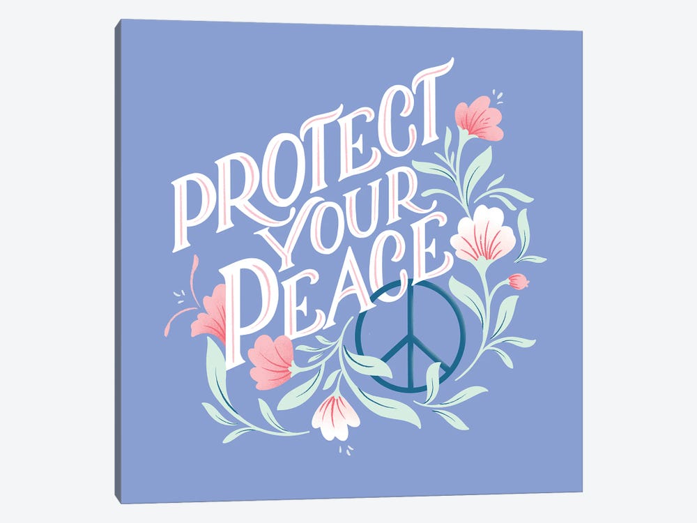 Protect Your Peace I by Gia Graham 1-piece Canvas Art Print