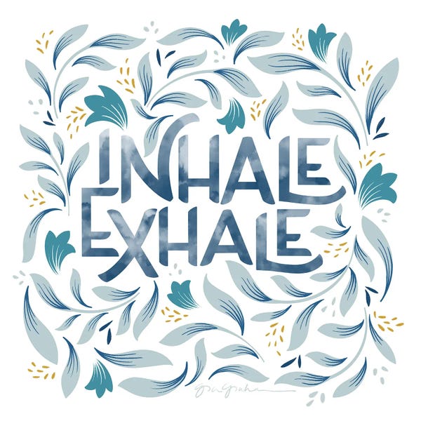 Inspirational Office: Calm Words II by Gia Graham