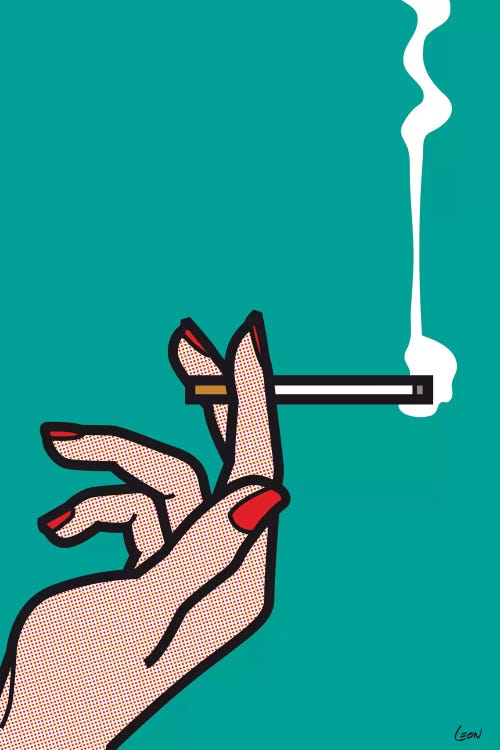 Mad Men #1 by Grégoire "Léon" Guillemin wall art