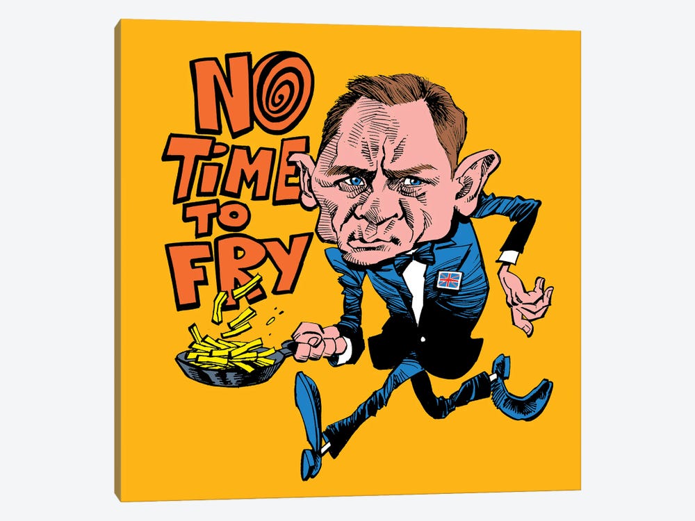 No Time To Fry by Alex Gallego 1-piece Canvas Print