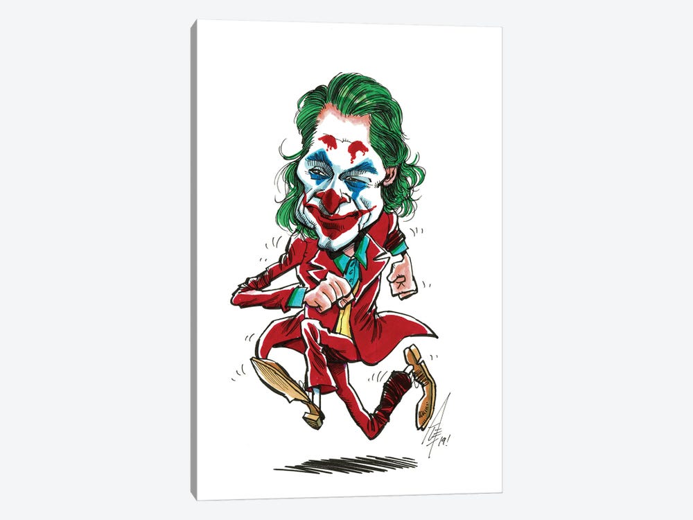 The Joker by Alex Gallego 1-piece Canvas Print