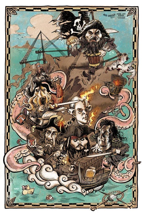 Pirates Of The Caribbean Saga