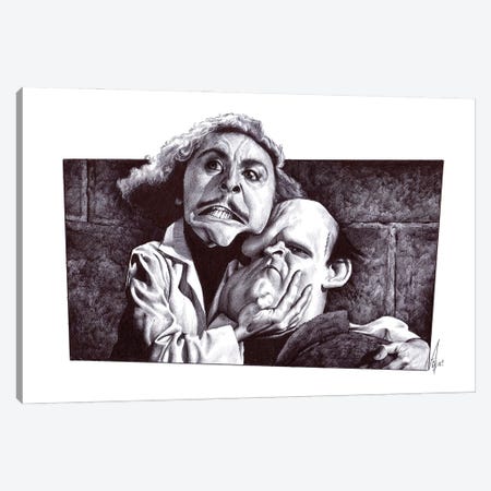 Young Frankenstein Canvas Print #GGO49} by Alex Gallego Canvas Print