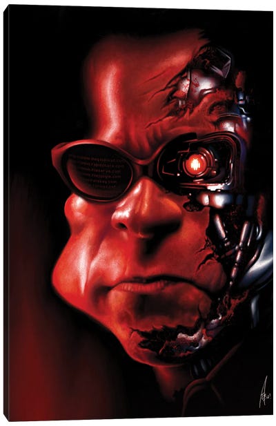 Terminator 3 Canvas Art Print - Terminator