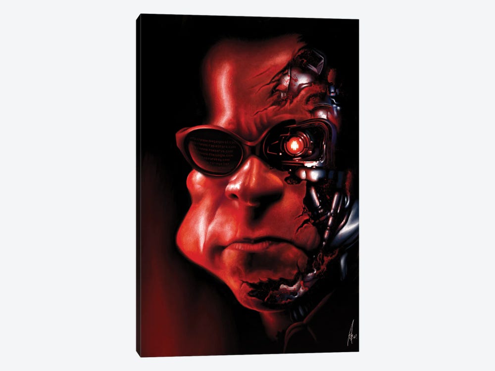 Terminator 3 by Alex Gallego 1-piece Canvas Wall Art
