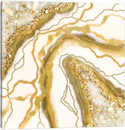 Ventana Mistica Canvas Art Print - Agate, Geode & Mineral Art