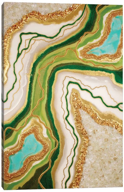 Sello Ancestral Canvas Art Print - Agate, Geode & Mineral Art