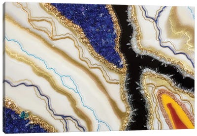 Marea Baja Canvas Art Print - Agate, Geode & Mineral Art