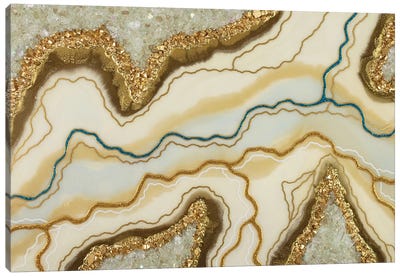 El Nacimiento De Pegaso Canvas Art Print - Agate, Geode & Mineral Art