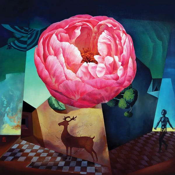 Similar To Salvador Dali: One Blossom One World I by Guigen Zha