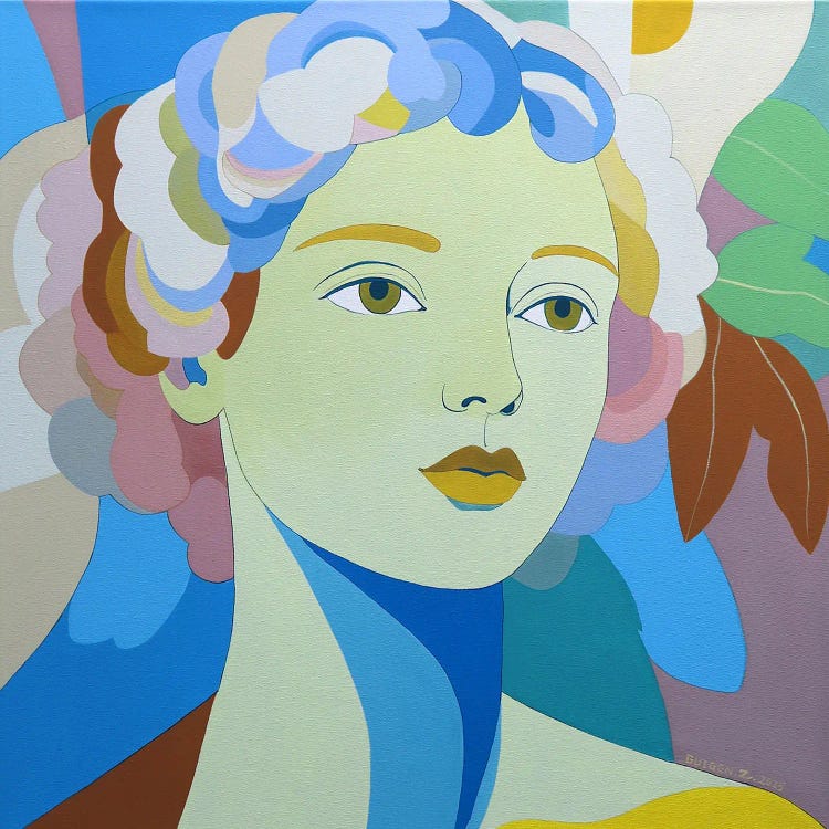 Déjà Vu. Moonlight by Guigen Zha wall art