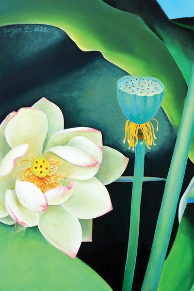 Lotuses: The Escaping by Guigen Zha