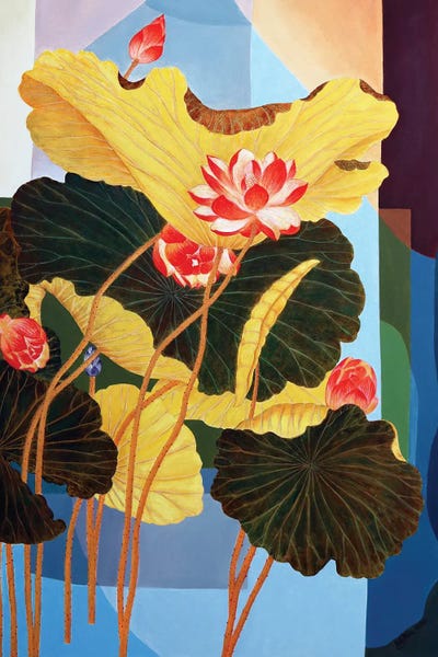 Lotuses: Recovery II by Guigen Zha