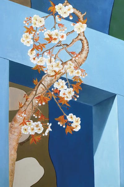Blossoms: Out Of The Wall by Guigen Zha