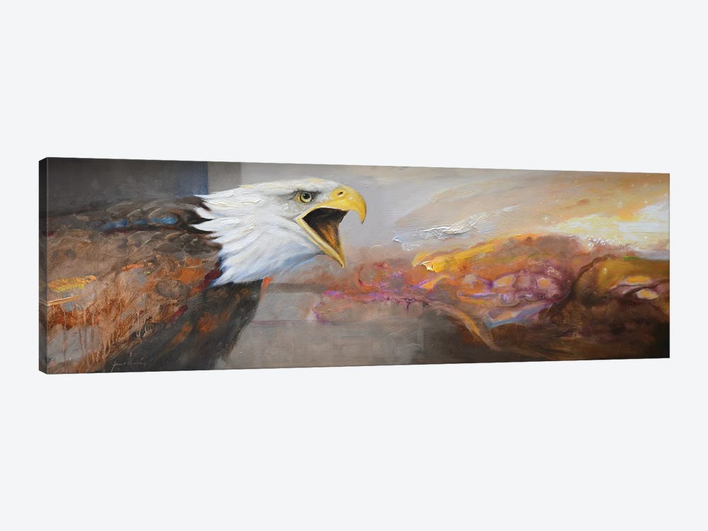 Eagle by Grant Hacking 1-piece Canvas Wall Art