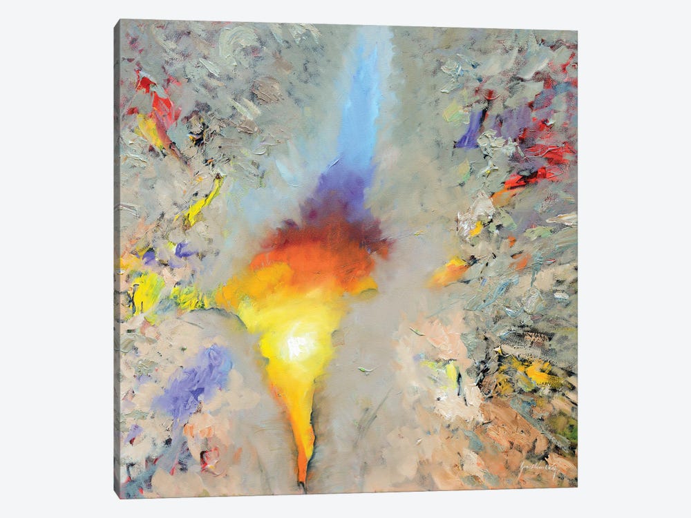 Abstract by Grant Hacking 1-piece Canvas Print