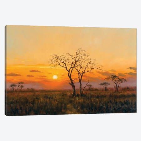 Journey's End Canvas Print #GHC52} by Grant Hacking Canvas Artwork