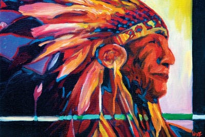 Freedom Fighter by Greg Heil framed canvas print