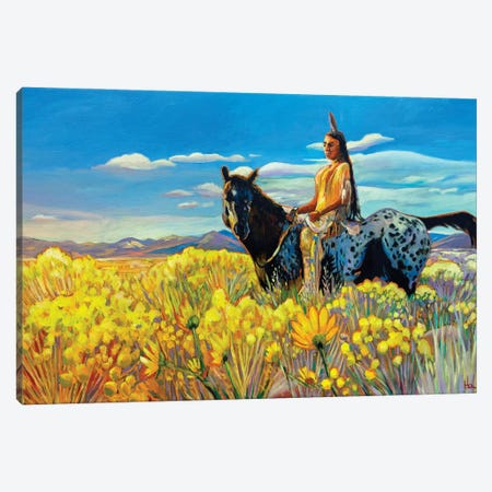 New Mexico Gold Canvas Print #GHE27} by Greg Heil Canvas Artwork
