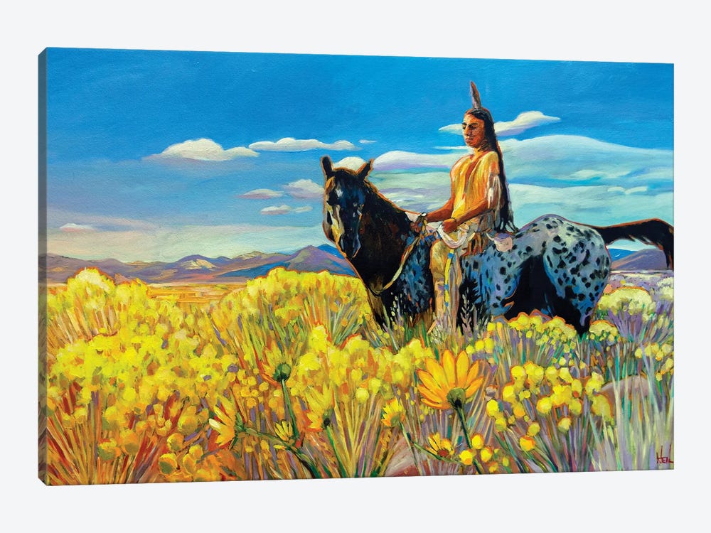 New Mexico Gold by Greg Heil 1-piece Canvas Art Print